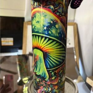 Colorful Mushroom Art Print